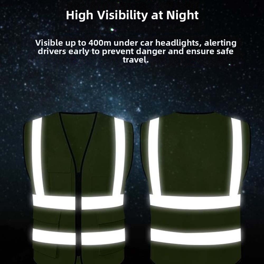 Running Visibility Gear - Reflecterend vest met hoge zichtbaarheid Waarschuwing