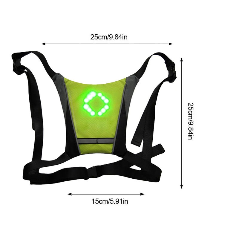LED-afstandsbediening veilighe - Running Visibility Gear recensie en prijs