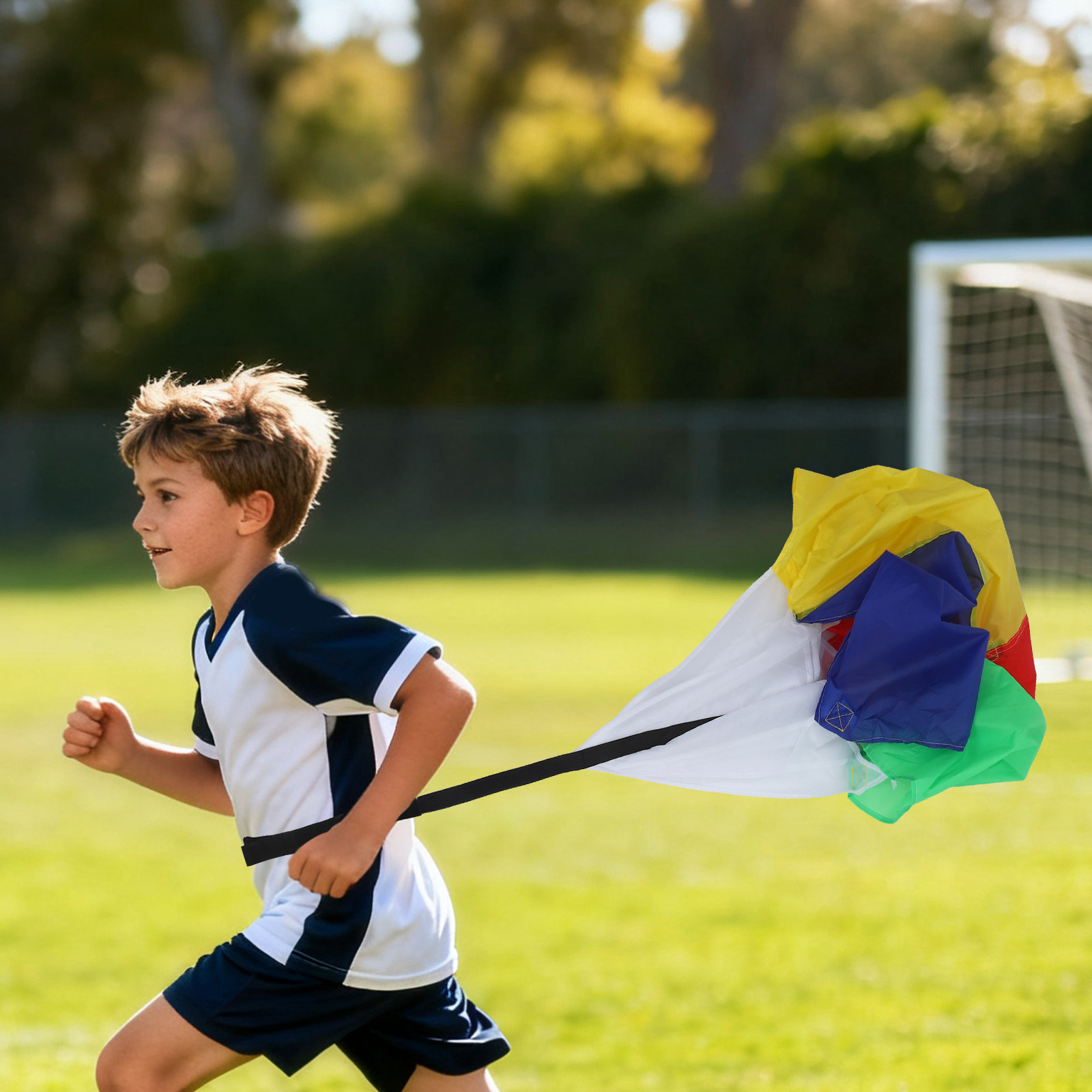 Kleurrijke voetbalweerstandspa - Running Gear Equipment recensie en prijs