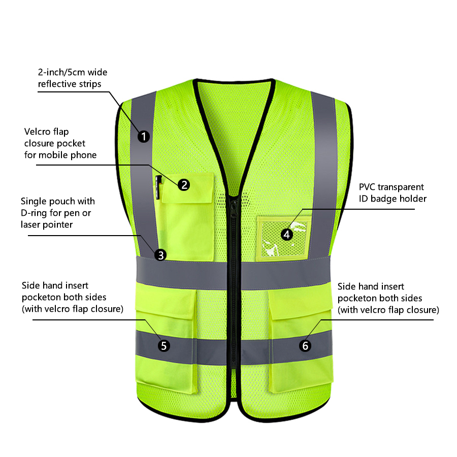 Verstelbaar veiligheidsvest Li - Running Visibility Gear recensie en prijs