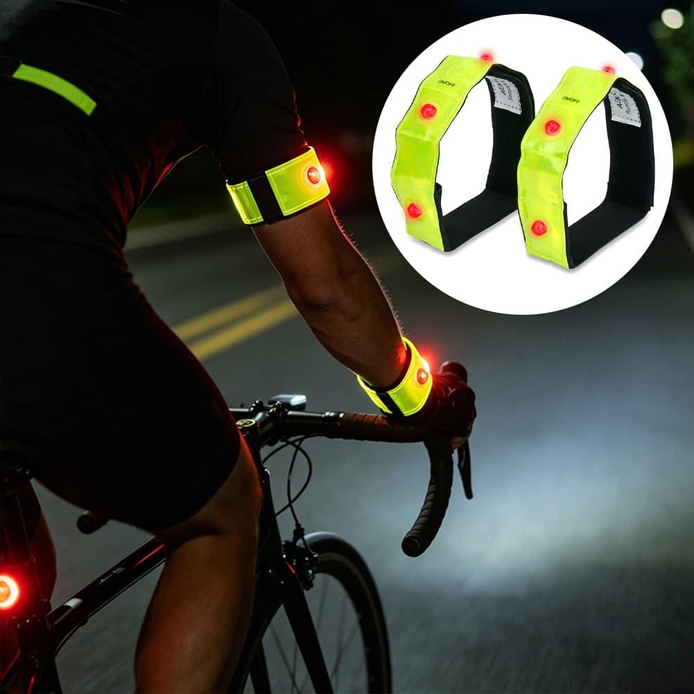 LED-reflecterende armband met  - Running Visibility Gear recensie en prijs