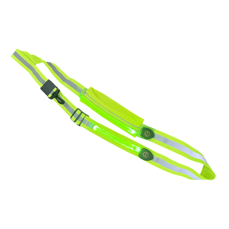 NIEUW-LED reflecterende riemvl - Running Visibility Gear recensie en prijs
